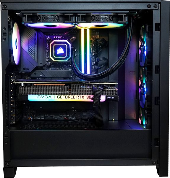 Gaming PC Alza BattleBox Alder RTX3070 Corsair Features/technology