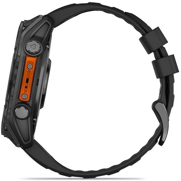 Smart Watch Garmin Fenix 8 51mm AMOLED Slate Gray Steel/Black Band ...