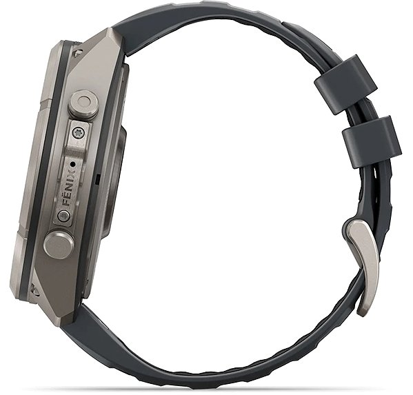 Smart Watch Garmin Fenix 9 Pro 51mm AMOLED Titanium Graphite/Black ...
