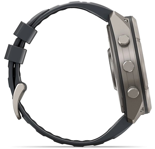 Smart Watch Garmin Fenix 9 Pro 51mm AMOLED Titanium Graphite/Black ...