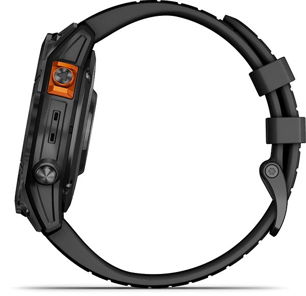 Smart Watch Garmin Fenix 7 Pro Solar Gray/Black Band ...