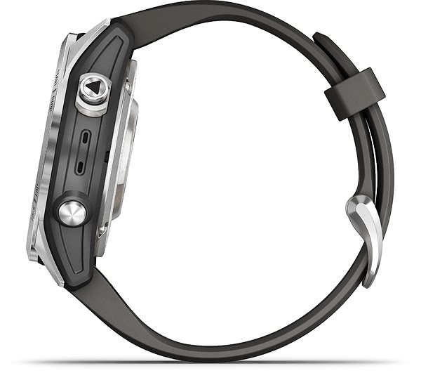 Smart Watch Garmin Fenix 7S Pro Solar Silver/Graphite Band ...