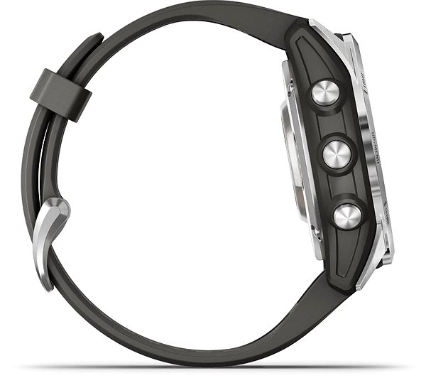 Smart Watch Garmin Fenix 7S Pro Solar Silver/Graphite Band ...