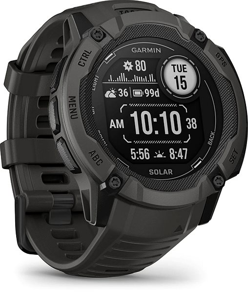Smart Watch Garmin Instinct 2X Solar Graphite ...