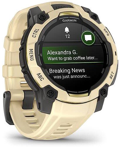 Smart Watch Garmin Instinct 3 45mm AMOLED Citrine/Citrine Band ...
