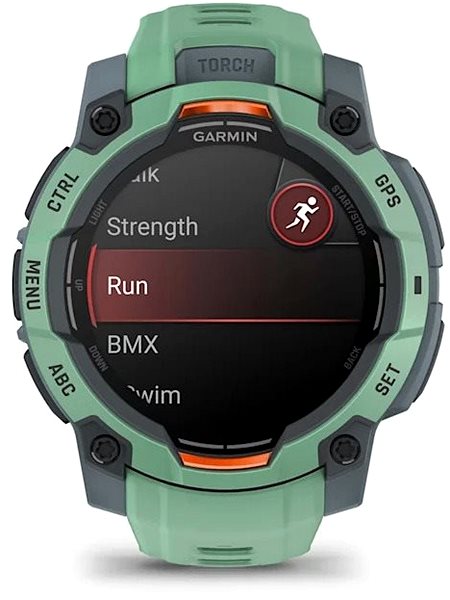 Smart Watch Garmin Instinct 3 45mm AMOLED Neo Tropic/Neo Tropic band ...