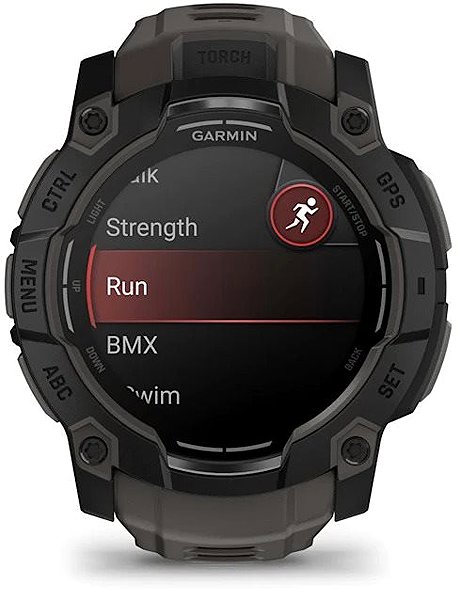 Smart Watch Garmin Instinct 3 50mm AMOLED Black/Charcoal band ...