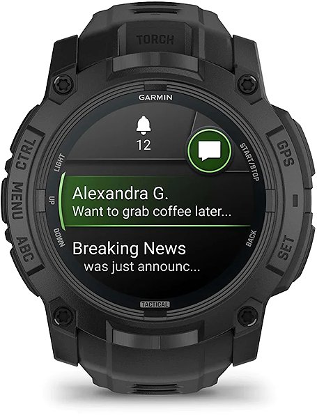 Smart Watch Garmin Instinct 3 50mm AMOLED Tactical Edition Black ...