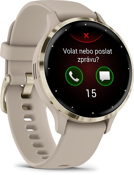 Smart Watch Garmin Venu 3S Cream Gold/French Gray Band ...