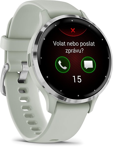 Smart Watch Garmin Venu 3S Silver/Sage Gray Band ...