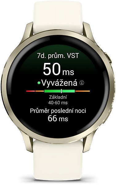 Smart Watch Garmin Venu 4 41mm Lunar Gold/Bone Band ...
