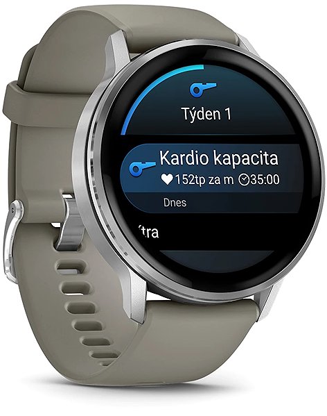 Smart Watch Garmin Venu 4 45mm Silver/Gray Band ...
