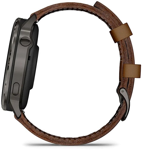 Smart Watch Garmin Venu 4 45mm Slate/Leather Band ...