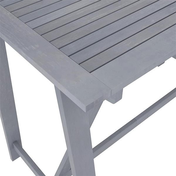 Zahradní stůl Zahradní barový stůl 140 × 70 × 104 cm masivní akáciové dřevo, 312414 Vlastnosti/technologie