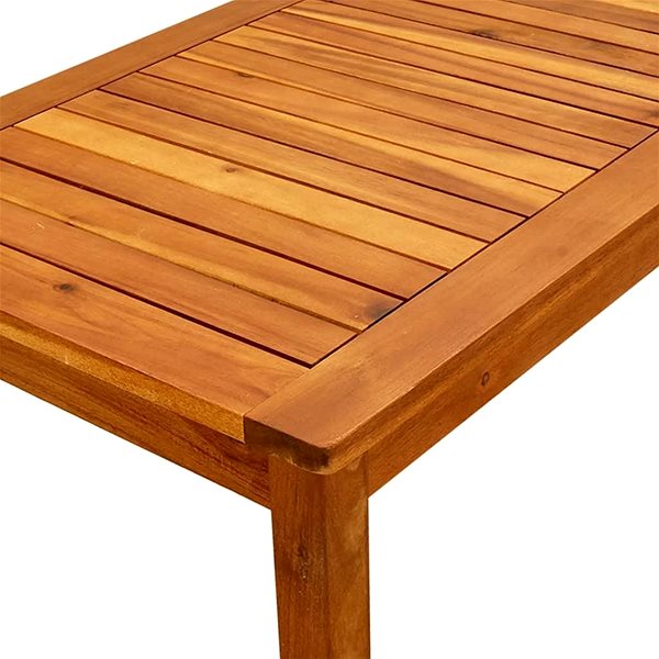 Zahradní stůl Zahradní konferenční stolek 90 × 50 × 36 cm masivní akácie, 316400 Vlastnosti/technologie