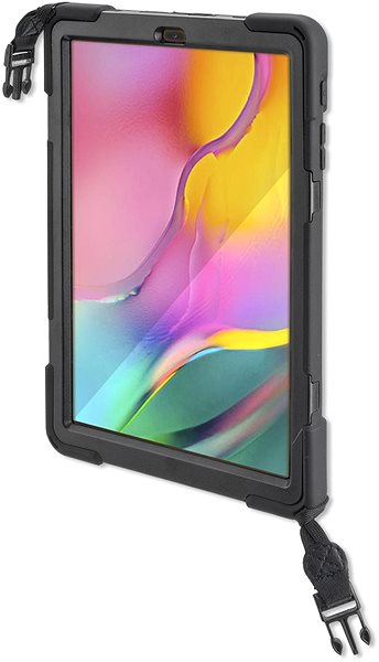 Tablet Case 4smarts Rugged Case Grip for Samsung Galaxy Tab A 10.1 (2019) Black Lifestyle