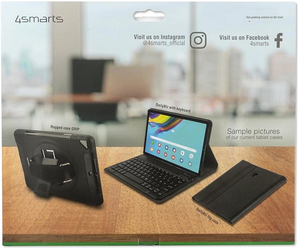 Tablet Case 4smarts Rugged Case Grip for Samsung Galaxy Tab Active Pro Black Lifestyle