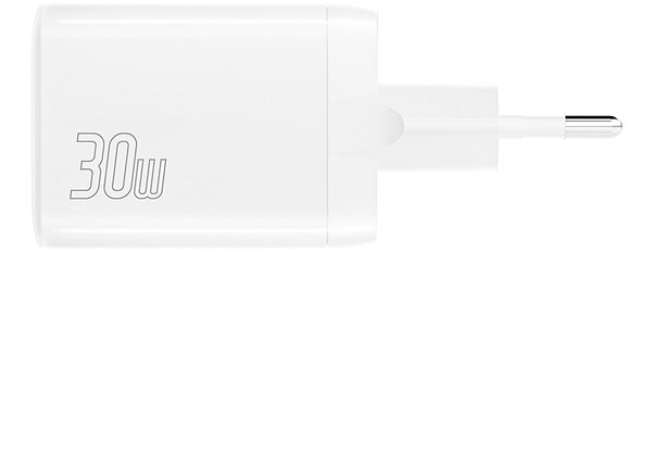 Töltő adapter 4smarts Wall Charger PDPlug Duos 30W 1C+1A white ...