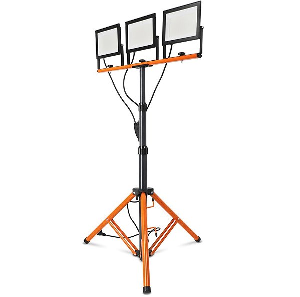 LED Reflector SMART LED LED Floodlight with Stand 3 × 100W/33000lm/IP65 ...