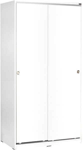 Nejlevnější nábytek Ubinas - white wardrobe.