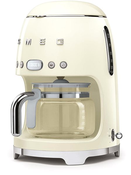 SMEG 50's Retro Style 1,4l 10 cup cream .