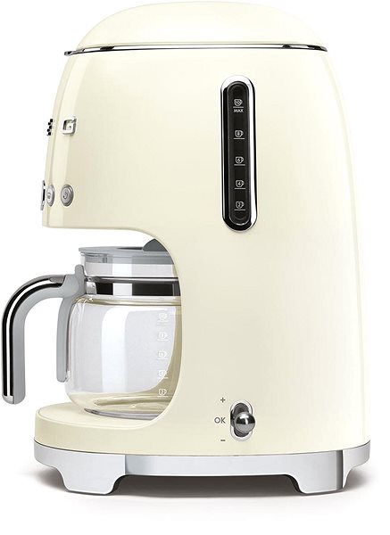 SMEG 50's Retro Style 1,4l 10 cup cream .