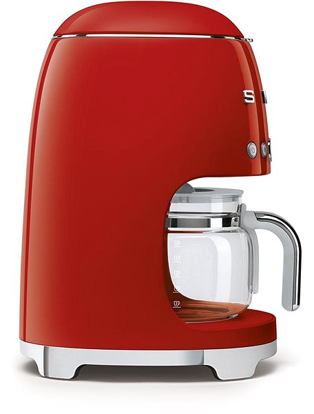 Prekvapkávací kávovar SMEG 50's Retro Style 1,4 l 10 cup červený ...