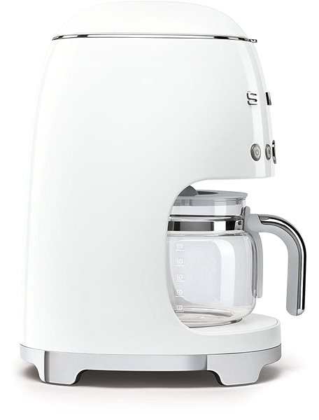 Filteres kávéfőző SMEG 50's Retro Style 1,4l 10 csésze, fehér ...