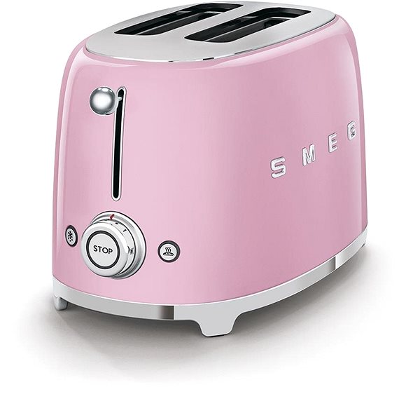 Kenyérpirító SMEG 50's Retro Style 2x2 rózsaszín 950W ...