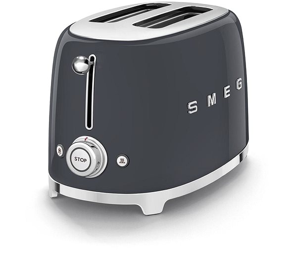 Toaster SMEG 50's Retro Style 2x2 grau 950W ...