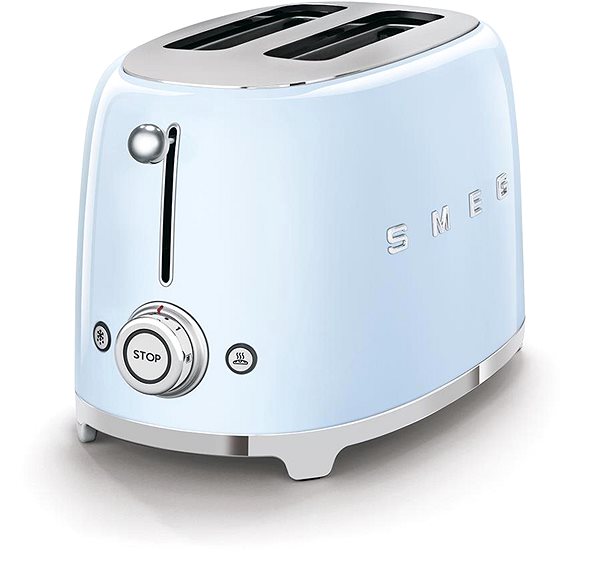 Toaster SMEG 50's Retro Style 2x2 pastellblau 950W ...