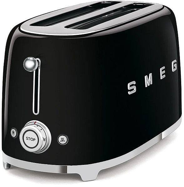 Toaster SMEG 50's Retro Style 4x2 schwarz 950W ...