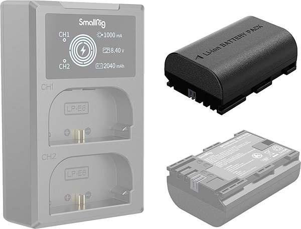 Kamera-Akku SmallRig 4071 Camera Battery LP-E6NH ...