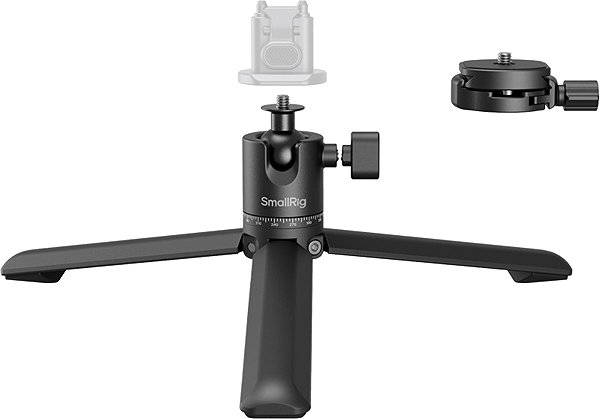Mini-Stativ SmallRig 4630 Metal Tabletop Tripod with Arca-Swiss Quick Release Plate and Panoramic Ball Head ...