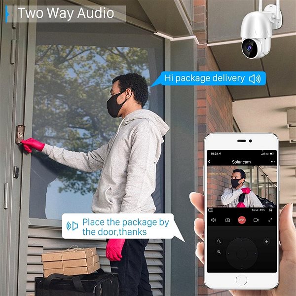 IP kamera Smoot Air Camera Pro Vlastnosti/technologie