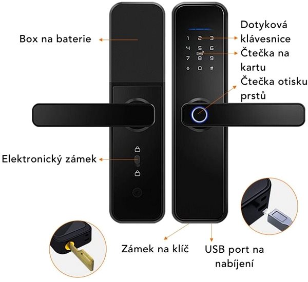 Door hardware Smoot Air Lock Colour: Silver .