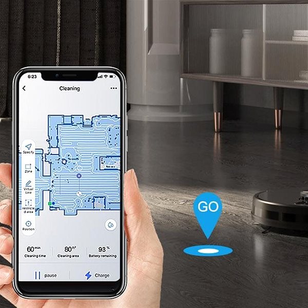 Robot Vacuum Neatsvor X600 Features/technology