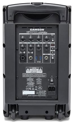 Reproduktor Samson XP208w Zadná strana