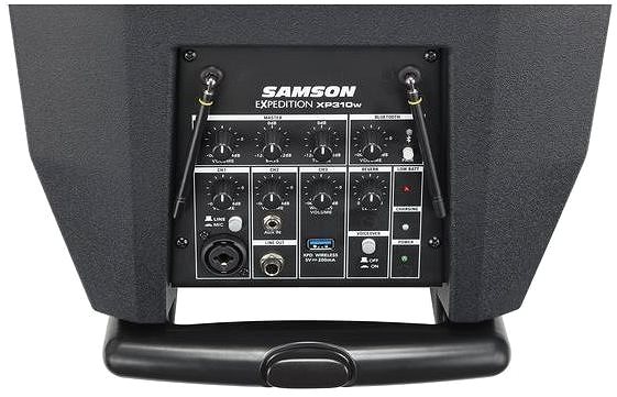 Reproduktor Samson XP310w Možnosti pripojenia (porty)