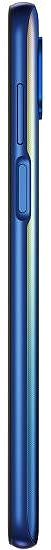 Mobiltelefon Motorola Moto G 5G Plus kék Oldalnézet
