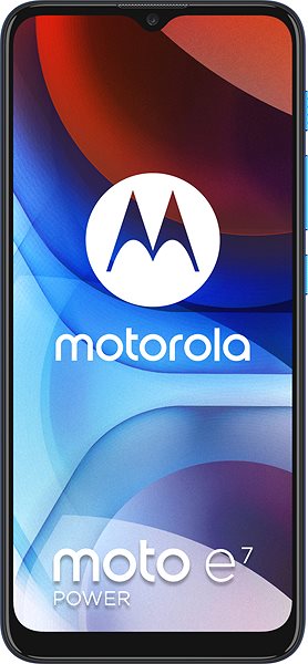 Mobile Phone Motorola Moto E7 Power Blue Screen