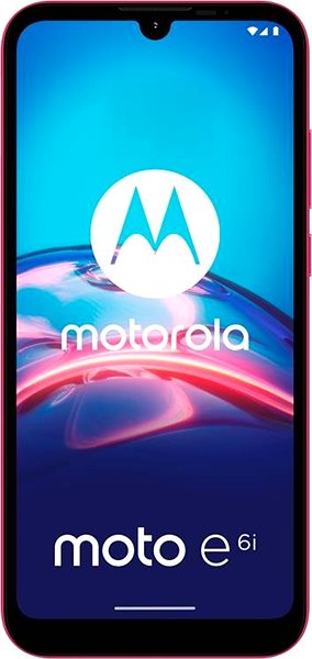 Handy Motorola Moto E6i - pink Screen