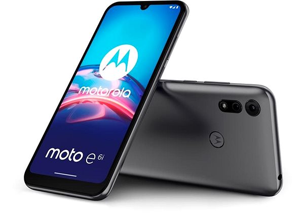 Handy Motorola Moto E6i - grau Lifestyle