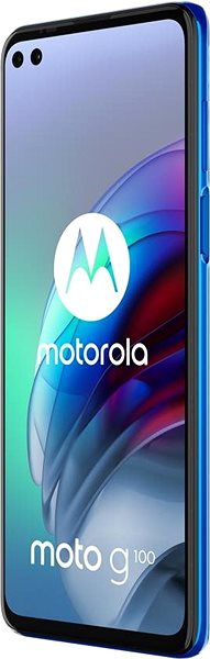 Handy Motorola Moto G100 Seitlicher Anblick