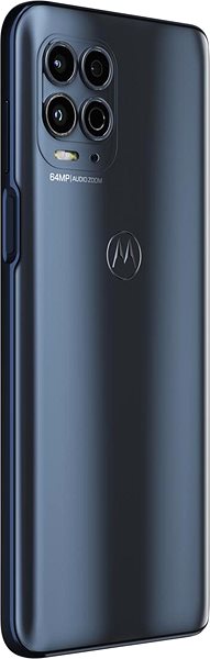 Handy Motorola Moto G100 - grau Seitlicher Anblick