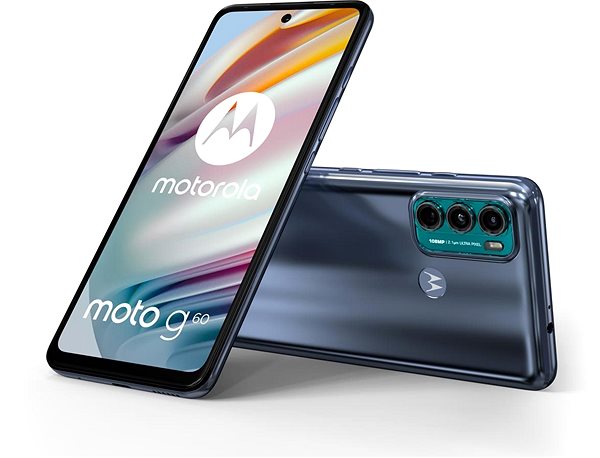 Mobile Phone Motorola Moto G60 Grey Lifestyle 3