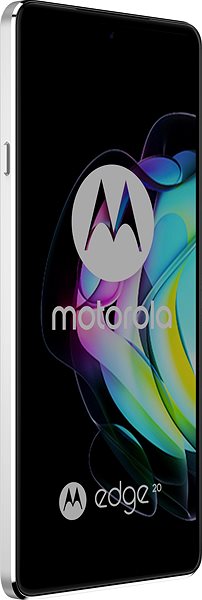 Mobile Phone Motorola EDGE 20 128GB White Lateral view