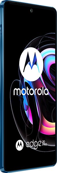 Mobile Phone Motorola EDGE 20 Pro 256GB Blue Lateral view