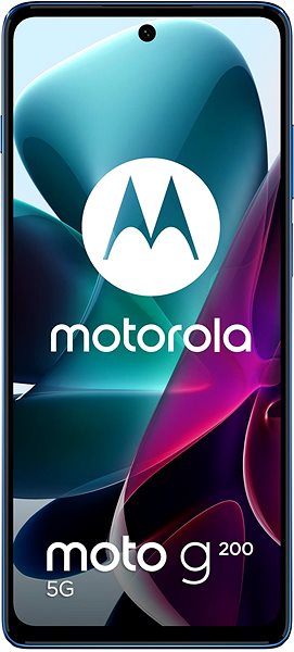 Mobile Phone Motorola Moto G200 5G 128GB Blue Screen