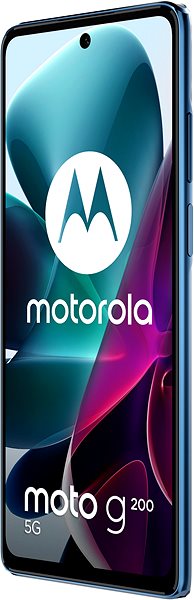 Mobile Phone Motorola Moto G200 5G 128GB Blue Lifestyle